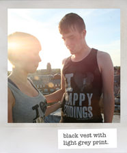 black Happy Endings vest