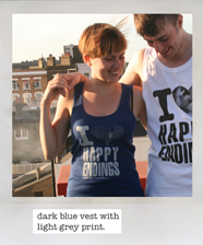 back of Happy Endings vest